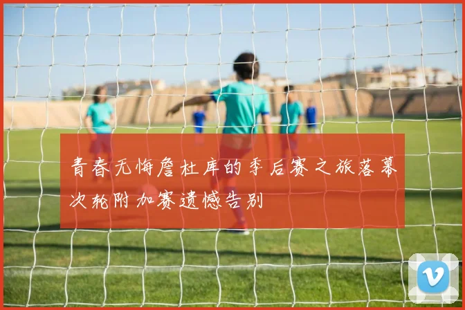 青春无悔詹杜库的季后赛之旅落幕次轮附加赛遗憾告别